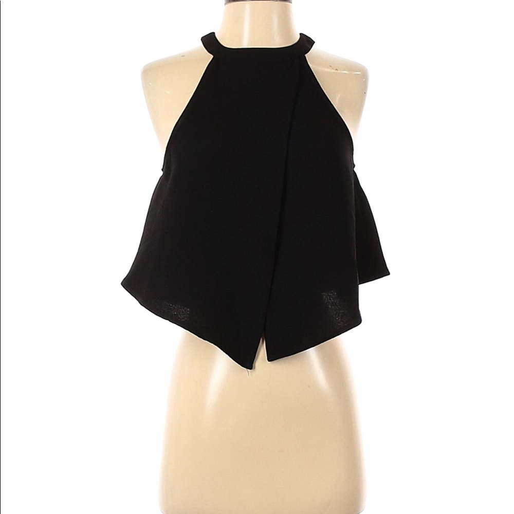 Dressy black polyester Top